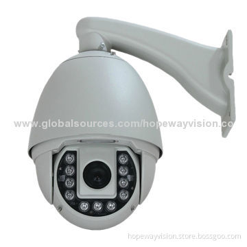 2.0MP IP IR PTZ Camera with Powerful 18x Optical and 12x Digital Zoom